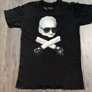 Karl lagerbones t shirt
